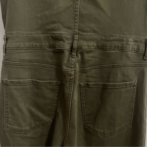 FOREVER 21 olive denim sleeveless utility jumpsuit - Picture 13 of 13